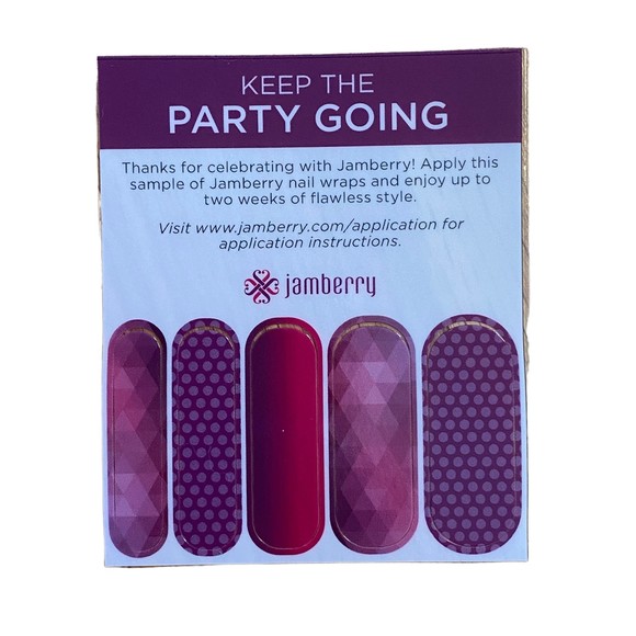 Jamberry Nail Wrap Manicure Party Pack - Set of 4 Kits - New/Sealed - Picture 5 of 5